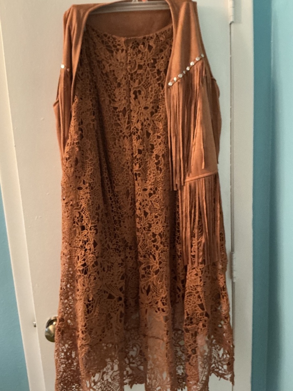 Western skirt and vest